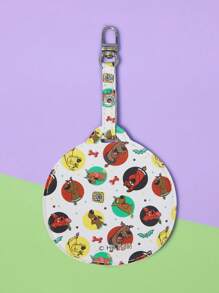SCOOBY-DOO X SHEIN Chaveiro com adesivo e estampa de cachorro de desenho animado - Multicolorido - Ver 3