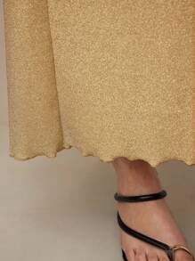 BizChic 2025 Summer New Independence Day Musical Festival Party Attire, Suitable For Wedding Guest, Brunch, Urban Commute, Elegant Summer Date Wear Skirt For Ladies