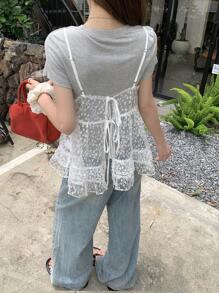 DAZY Women's Casual Korean Style Versatile Elegant Camisole