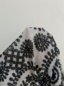 Swim Oasis Women All-Over Print Swimwear Set, Vacation Casual Swimsuit For Summer