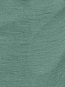 MUSERA Quần ống rộng cạp trung cỡ lớn, có dây rút, thích hợp cho kỳ nghỉ, đi biển, thanh lịch, dễ thương, mùa hè, thường ngày. - màu xanh lá - Xem 6