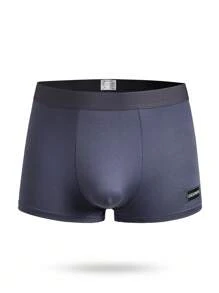 Calzoncillos de unicolor para hombre, de moda para el verano
