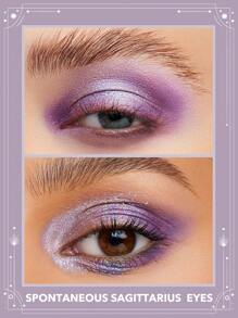 SHEGLAM Spontaneous Sagittarius Palette 8-Clolor Shimmer Metallic Matte Eyeshadow Palette Silver Bold Radiant Purple High Pigment Long Wear Blendable Pro Eyeshadow Pink Purple Eyeshadow Brand Beauty Makeup Face Paint Cosmetic For Women Girls Perfect For Spring Summer Ideal For Y2K Fancy Fashion Suitable For Birthday Mother'S Day Gift Rave Party Ready Best Color - SPONTANEOUS SAGITTARIUS - View 3