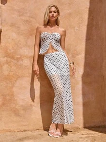 SHEIN Clasi Conjunto de dos piezas para mujer para uso diario