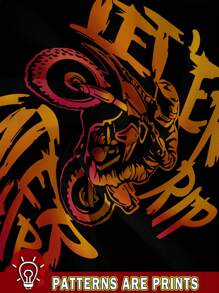 SHEIN 年轻男孩 3 件套卡通车辆、怪物卡车、滑板车图案印花圆领短袖 T 恤套装，夏季 - 彩色 - 查看 7