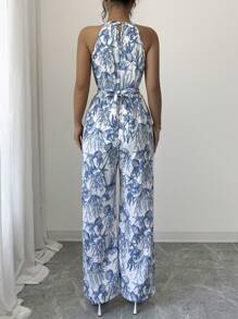 Elenzga Women's Sleeveless Jumpsuits, Fashionable, Suitable For Summer