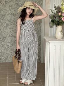 Dazy Kids Tween Girls Camisole Set,Girls Summer Outfits,Back To School Clothes Vacation - Multicolor - View 1