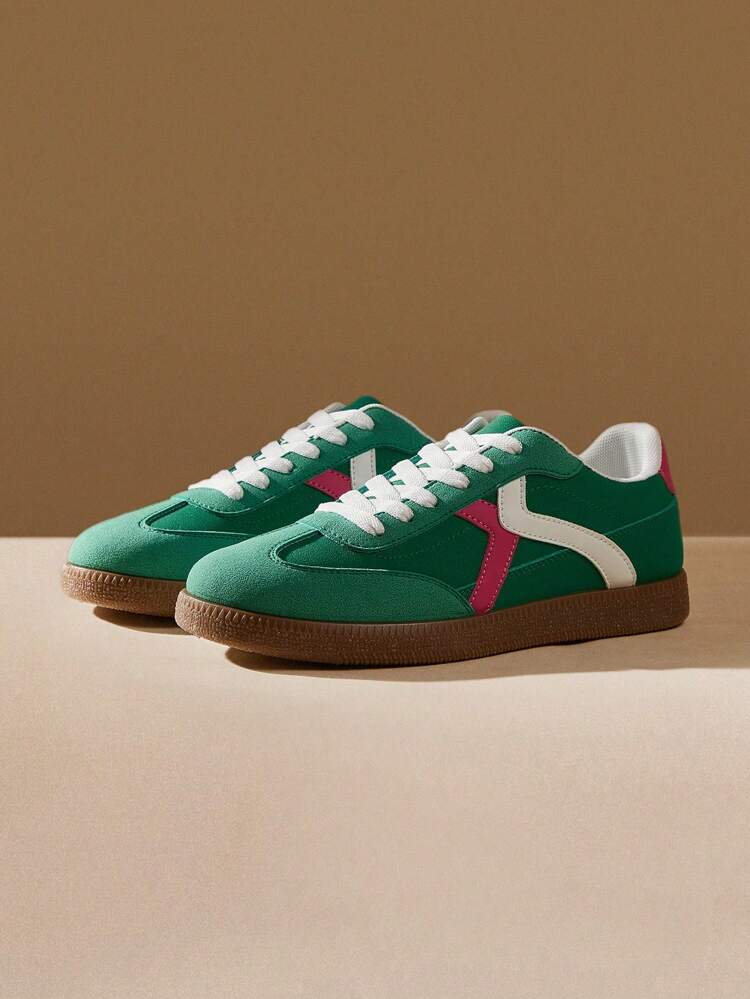 CUCCOO EASI Ladies' Retro Casual Low-Top Vulcanized Shoes, Spring Autumn Season Shoes For Women Sneakers Spring Shoes Easter Trainers For Christmas