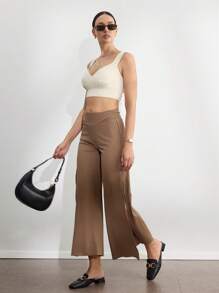 Activina Damen Einfarbiges ärmellos Lässig kurz Sport T-Shirt/Tank Top für den Sommer