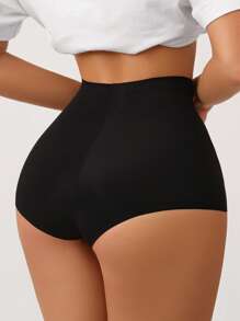 Bragas faja de talle alto - Negro - Ver 2