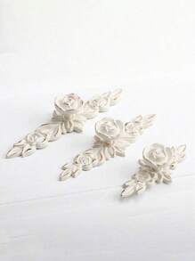 1 件/2 件现代简约欧式玫瑰色、象牙白色油漆、锌合金家具、把手、橱柜、衣柜、抽屉、门把手，用于婚礼装饰 - 彩色 - 查看 1