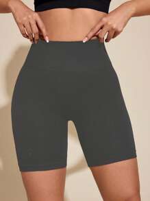 Slayoga Pantaloncini sportivi da donna a vita alta con effetto sollevamento, pantaloncini da ciclista per allenamento