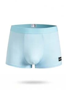 Calzoncillos de unicolor para hombre, de moda para el verano