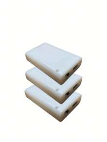 1pc USB Female Socket 3 AA Battery Case White Battery Box Holder For 4.5- 5V USB LED Strip Lights Fairy String Lights Curtain Lights And Other Device With Cover And On/Off Switch - Battery case - View 11