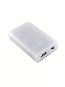 1pc USB Female Socket 3 AA Battery Case White Battery Box Holder For 4.5- 5V USB LED Strip Lights Fairy String Lights Curtain Lights And Other Device With Cover And On/Off Switch - Battery case - View 13