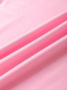 Flirla 大码女式豹纹印花不对称领袖T恤，粉色23号印花