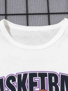 SHEIN Daddy And Me Matching Outfits 2 Sets Are Sold Separately) - Purple - View 3