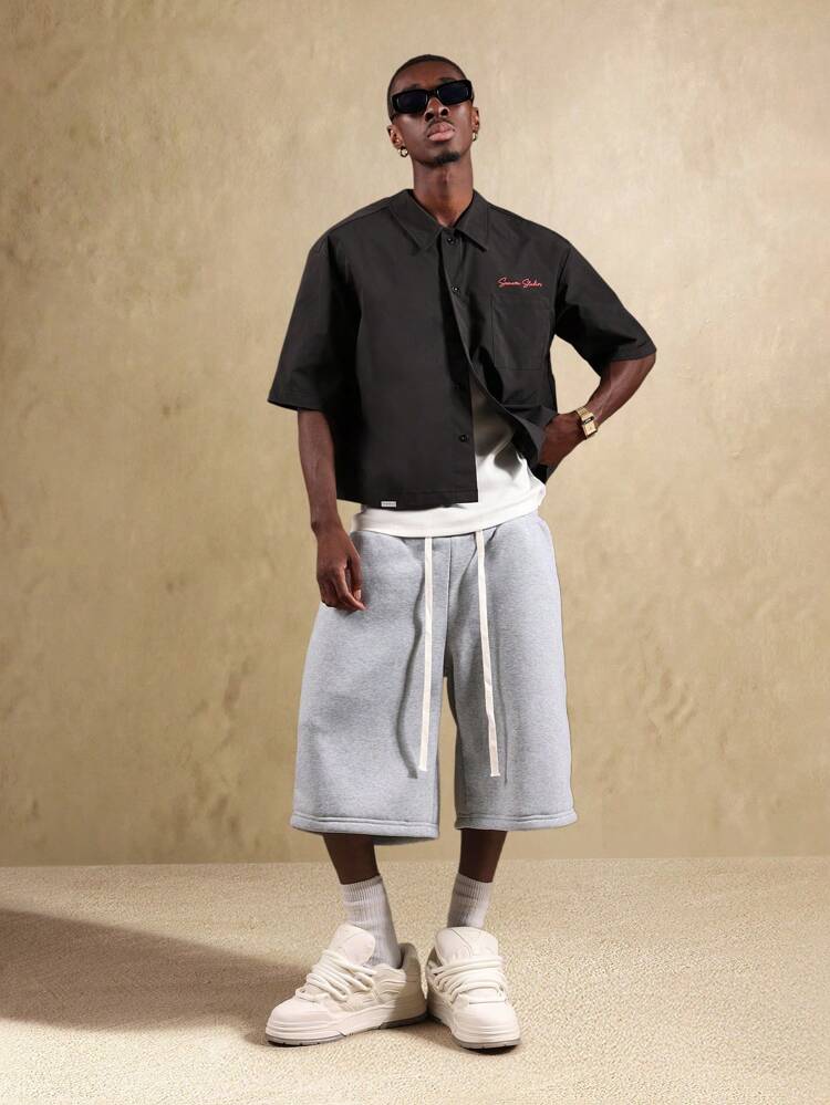 Streetwear Oversized Graphic Print Shirt