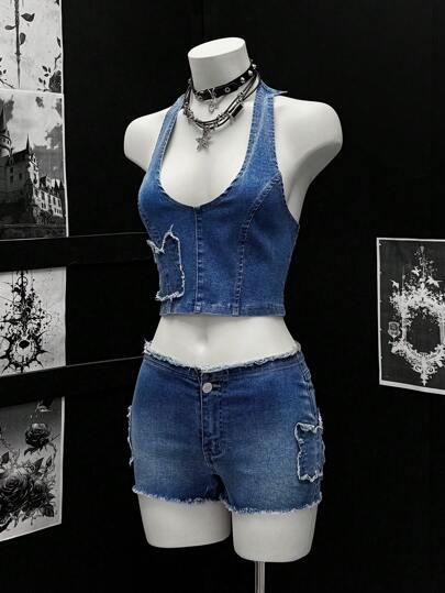 EgrlEra Women Sleeveless Solid Color Crop Tank Top, Fashion Tank For Summer