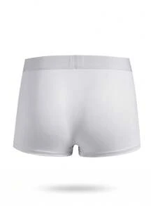 Calzoncillos de unicolor para hombre, de moda para el verano