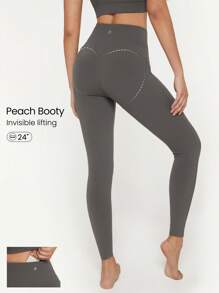 GLOWMODE 23" FeatherFit™ Everything's Peachy Leggings Gym