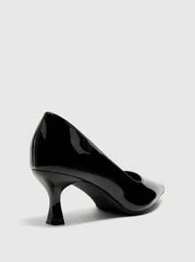 CUCCOO BIZCHIC Women's Fashion Elegant Pointed Toe Flower Decor Slingback High Heel Pumps