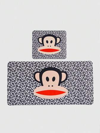 Paul Frank X ROMWE Cartoon Monkey Patterned Non-Slip Waterproof Thick Mouse Pad