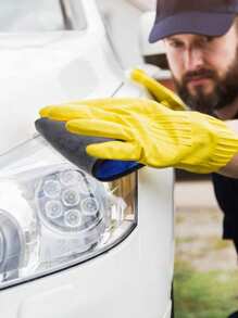 10 chiếc khăn lau sợi nhỏ dùng nhiều lần trong gia đình 11,8 * 11,8in, thấm hút, dễ khô, giẻ lau nhà bếp, thích hợp để rửa xe Khăn lau sợi nhỏ Khăn lau xe khô Khăn chăm sóc xe Khăn lau xe chi tiết - Nhiều màu - Xem 3