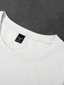 PAVTROS Manfinity Streetrush Men's Round Neck Short Sleeve T-Shirt, Fashion And Suitable For Summer