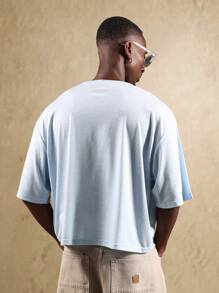SUMWON Camiseta oversize de estudio de ajuste relajado, colección premium de Beverly Hills, manga corta, prenda esencial de streetwear para el verano y uso diario casual