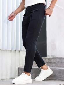 Manfinity Homme Men's Utility Pocket Skinny Casual Jeans