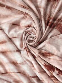 EMERY ROSE Sukienka damska w dużym rozmiarze z nadrukiem tie-dye, kieszeniami i bez rękawów, na co dzień, letnia - Turkusowy - Zobacz 6