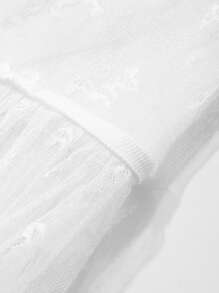 DAZY Đầm ren dài đến bắp chân cho nữ Đầm suông Đầm dạ hội - trắng - Xem 14