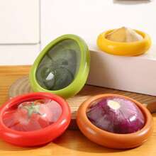 1 pieza Caja de almacenamiento de nevera de PP, caja de almacenamiento modernista para mantener fresco en la cocina