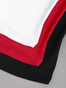 Sweetra Blusa sin mangas casual con cuello cuadrado y pliegues para mujer de talla grande