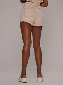 MUSERA Pantalones cortos de tiro medio y pierna ancha de mezclilla, ideales solo para primavera, verano, ocasiones elegantes, vacaciones, graduación, vacaciones de verano, estilo vaquero, Ibiza, playa