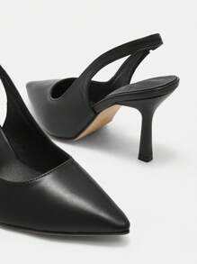CUCCOO CURVES Talons hauts à bout pointu mode grande taille large, chaussures de fête pour le Nouvel An et la Saint-Valentin