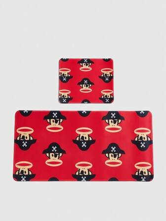 Paul Frank X ROMWE Alfombrilla de ratón antideslizante, impermeable y gruesa con diseño de estampado