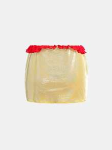 少女闪光海美人鱼鱼尾服装 - 彩色 - 查看 6