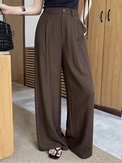 DAZY 新款夏季宽松休闲商务女长裤，返校服