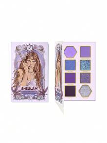 SHEGLAM Spontaneous Sagittarius Palette 8 色閃光金屬霧面眼影盤銀色大膽亮紫色高顏料持久可混合專業眼影粉紫色眼影 品牌 美容 化妝 化妝品 適合女性與女孩 完美搭配夏季春季 Y2K 時尚 流行 生日 母親節禮物 假期 派對準備就緒 最佳顏色 - SPONTANEOUS SAGITTARIUS - 查看 11