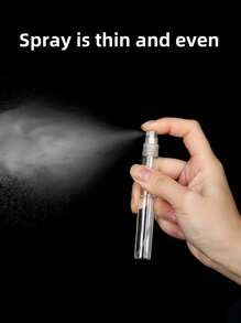 便携式玻璃喷雾瓶套装 - 6/12 件空可再填充旅行瓶，带细雾泵，适用于香水、油、护肤品