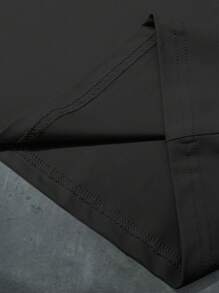 Manfinity LEGND Camiseta de manga corta con estampado de letras para hombre, informal y versátil, de verano