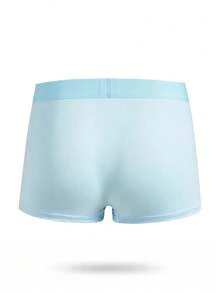 Calzoncillos de unicolor para hombre, de moda para el verano