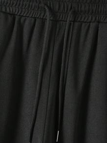 Manfinity Homme Men's Solid Color Hooded Tank Top And Pocket Shorts Set