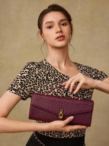 MOTF PREMIUM ELEGANT EMBOSSED TOP HANDLE BAG FOR COMMUTER