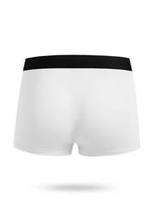 3 Pcs Men's Fashion Boxer Briefs, Suitable For Summer - Multicolor - View 6