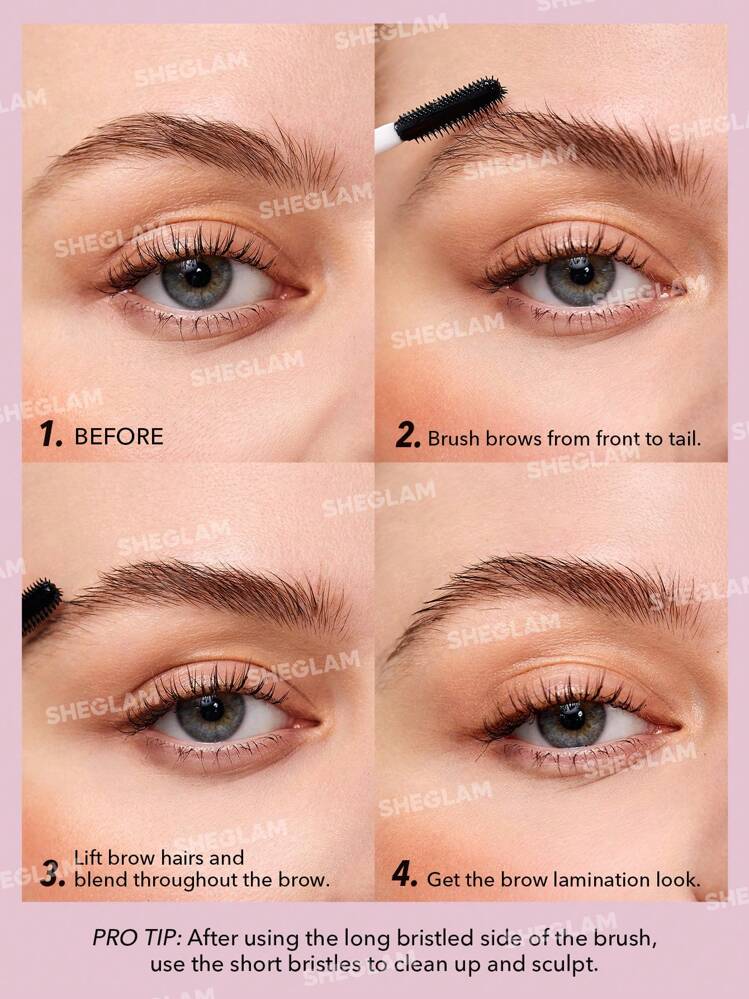 SHEGLAM Set Me Up Brow Gel De Cejas De Larga DuracióN, Resistente Al Agua, Transparente, Gel Para Cejas De Larga DuracióN, A Prueba De Manchas, Hidratante, Maquillaje Para Cejas Para El , Navidad Marca Belleza Maquillaje Maquullaje CosméTica Para Mujeres NiñAs Perfecto Para Invierno Primavera Verano Ideal Para Y2K Elegante Moda Adecuado Para CumpleañOs DíA De La Madre Regalo Fiesta Listo Mejor Color - transparente - Añade 6