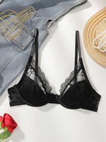 Women's Lace Wireless Sexy Lingerie Bra