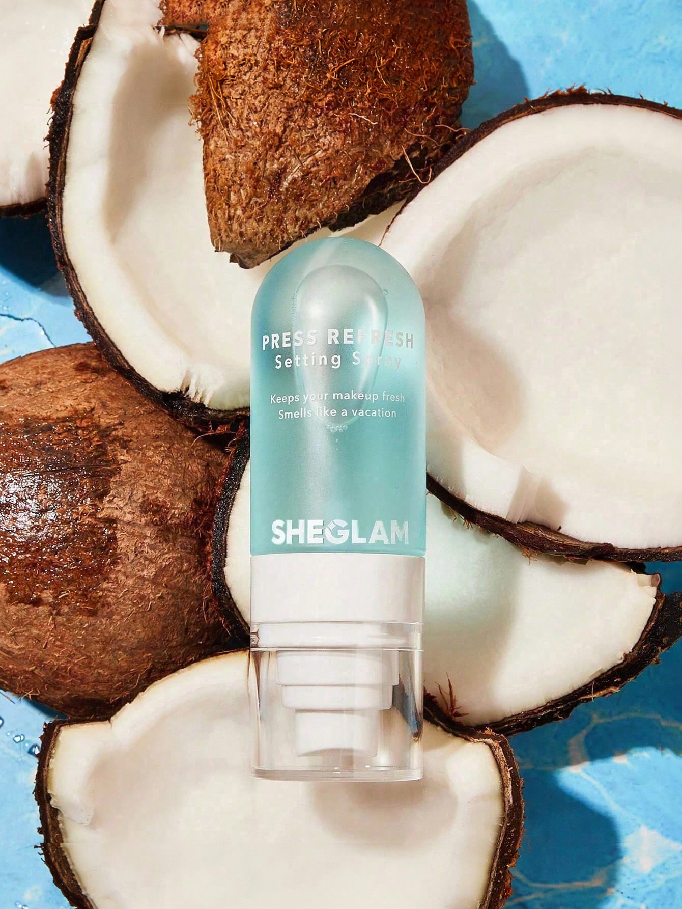 SHEGLAM بخاخ تثبيت المكياج المنعش والمرطب، بخاخ تث...